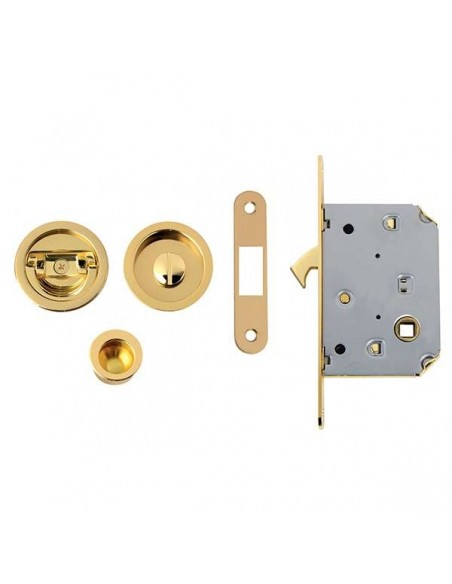 Kit tondo con anello + taglio vite con trascinatore e serratura NIC 101