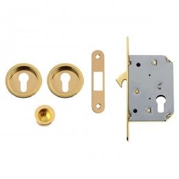 Kit tondo foro yale con trascinatore e serratura NIC 101