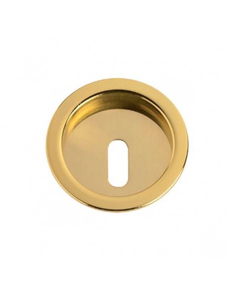 Maniglia incasso tonda foro chiave NIC 101