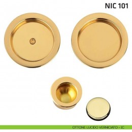 Kit tondo cieco con vite + trascinatore NIC 101 2