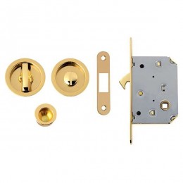 Kit tondo con nottolino + taglio vite con trascinatore e serratura NIC 101