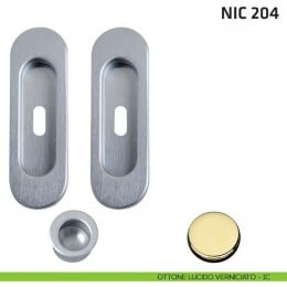Kit ovale foro chiave + trascinatore NIC 204 2
