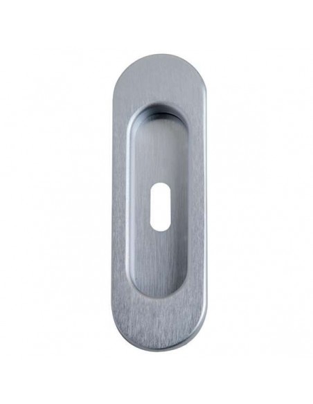 Maniglia incasso ovale foro chiave NIC 204