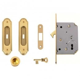 Kit ovale foro chiave con chiave, trascinatore e serratura NIC 501