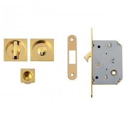 Kit quadrato con nottolino + taglio vite con trascinatore e serratura NIC 302