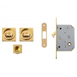 Kit quadrato con doppio anello con trascinatore e serratura NIC 302