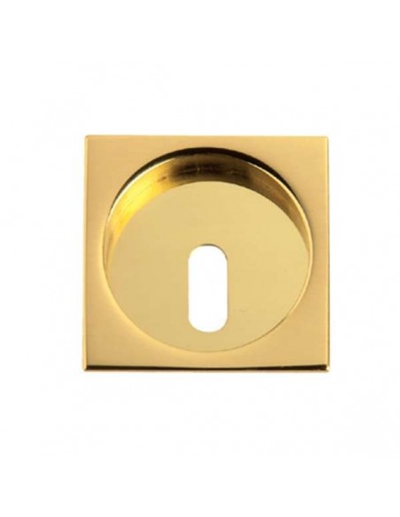 Maniglia incasso quadrata foro chiave NIC 302