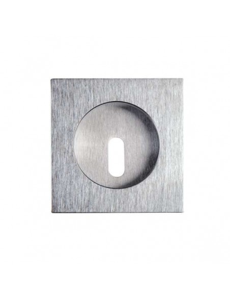 Maniglia incasso quadrata foro chiave NIC 303