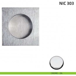Maniglia incasso quadrata cieca NIC 303 2