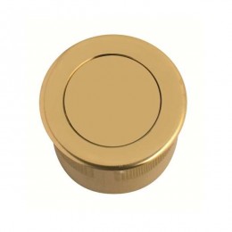 Ditale di trascinamento tondo in metallo con molla T04