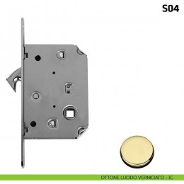Serratura a gancio per porta scorrevole quadro 8 mm S04 2