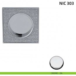 Maniglia incasso quadrata cieca con Swarovski NIC 303 2