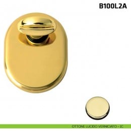 Limitatore a rotazione con foro decentrato per porta blindata 2