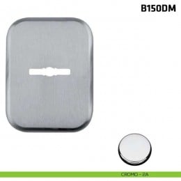 Borchia quadrata doppia mappa per porta blindata 2