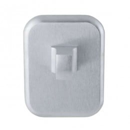 Limitatore quadrato a rotazione con foro centrale per porta blindata