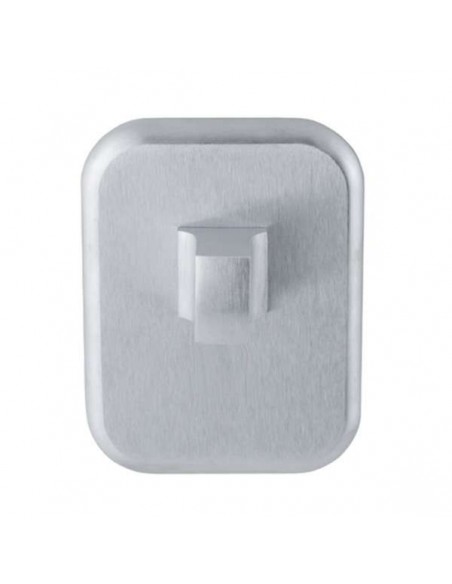 Limitatore quadrato a rotazione con foro centrale per porta blindata