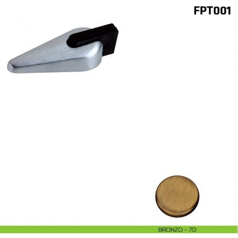 Fermaporta a pavimento FPT001 Comit bronzo