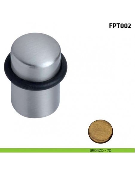Fermaporta a pavimento FPT002 Comit bronzo