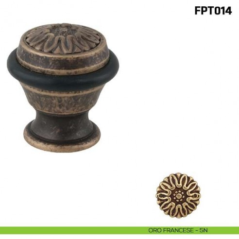 Fermaporta a pavimento FPT014 Comit oro francese