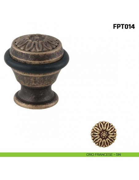 Fermaporta a pavimento FPT014 Comit oro francese