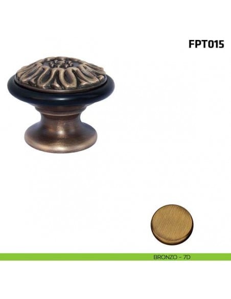 Fermaporta a pavimento FPT015 Comit bronzo