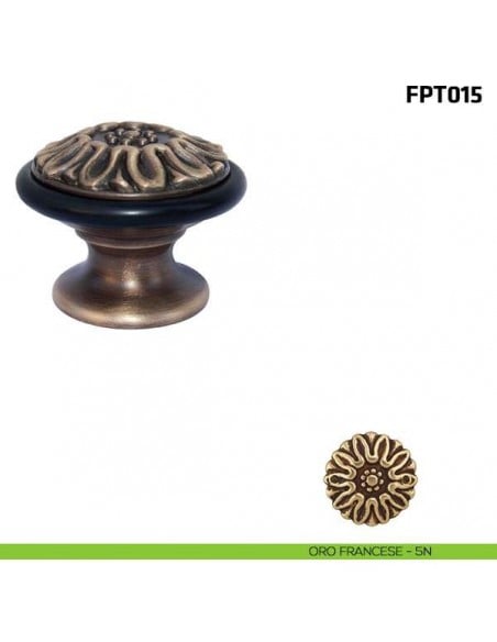 Fermaporta a pavimento FPT015 Comit oro francese