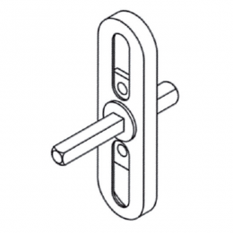Movimento GRATZ + Q.7 per maniglia finestra cremonese Comit