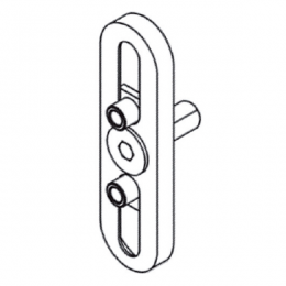 Movimento GRATZ con bussole per maniglia finestra cremonese Comit