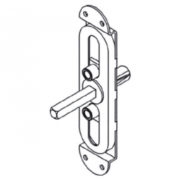 Movimento GRATZ con bussole + Q.7 per maniglia finestra cremonese Comit