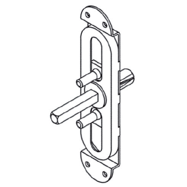 Maniglia Per Finestra Martellina DK Con Chiave 124 Q-Arte Segmenti - Foto 2