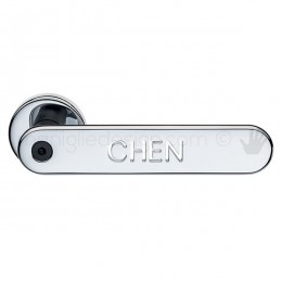 Maniglia per porta H 1055 Words Valli & Valli con rosetta fine