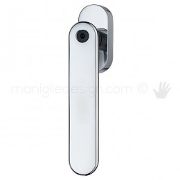 Maniglia per finestra martellina DK H 1055 Words Valli & Valli con rosetta fine