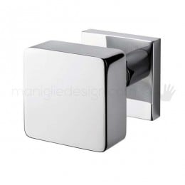 Pomolo per porta K 1171 girevole Valli & Valli con rosetta fine