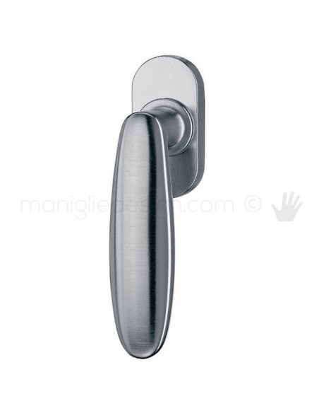 Maniglia per finestra martellina DK H 326 AC 1 Fusital con rosetta fine