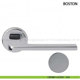 Maniglia per porta Boston Comit con rosetta tonda 2