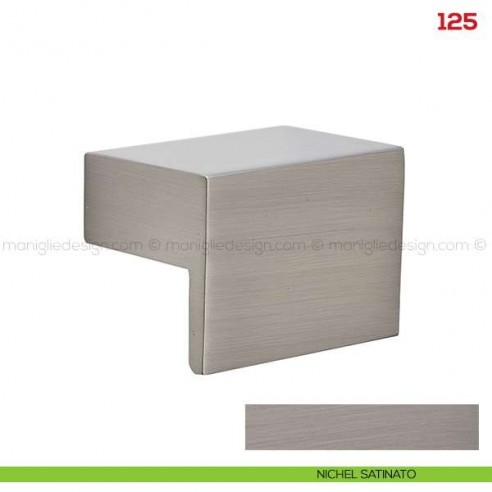 Pomolo per mobile 125 Mital nichel satinato