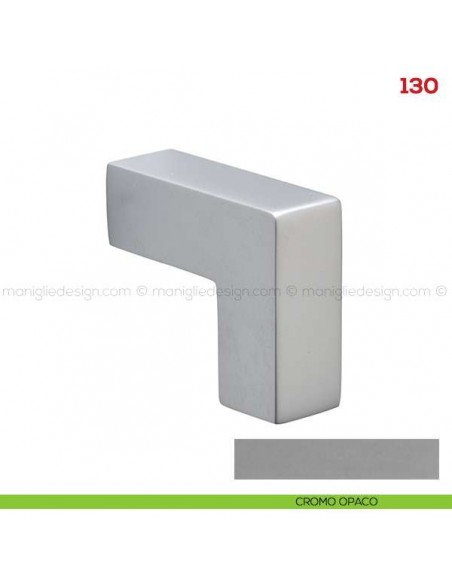 Pomello per mobile 130 Mital cromo opaco