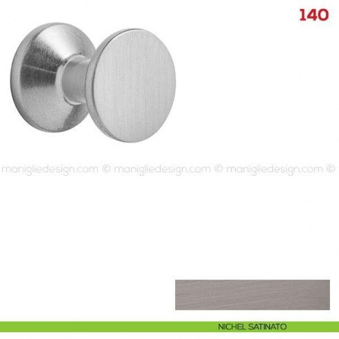 Pomolo per mobile 140 Mital nichel satinato