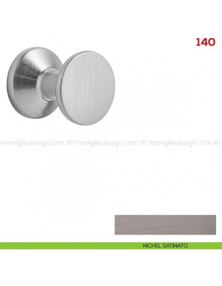 Pomolo per mobile 140 Mital nichel satinato