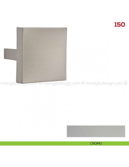 Pomello per mobile 150 Mital cromo