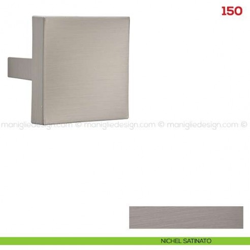 Pomello per mobile 150 Mital nichel satinato