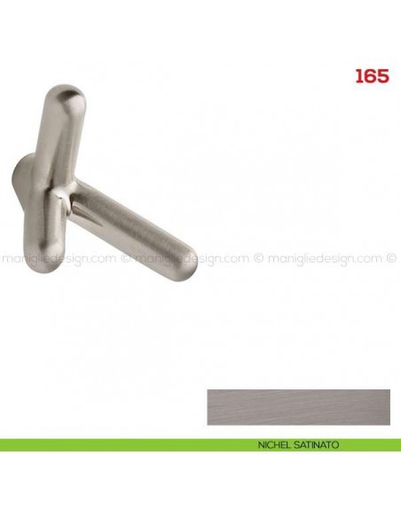 Pomolo per mobile 165 Mital nichel satinato