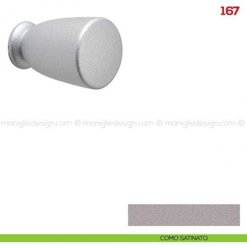 Pomolo per mobile 167 Mital cromo satinato