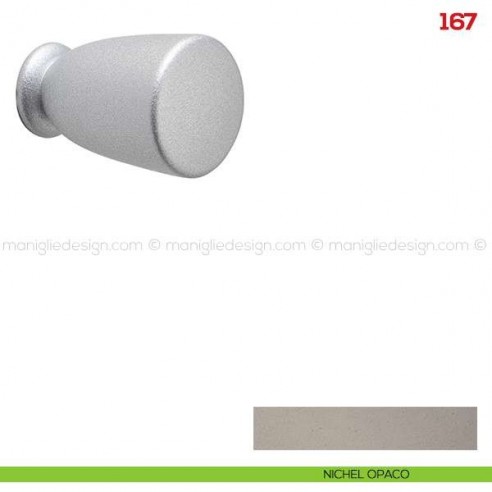 Pomolo per mobile 167 Mital nichel opaco