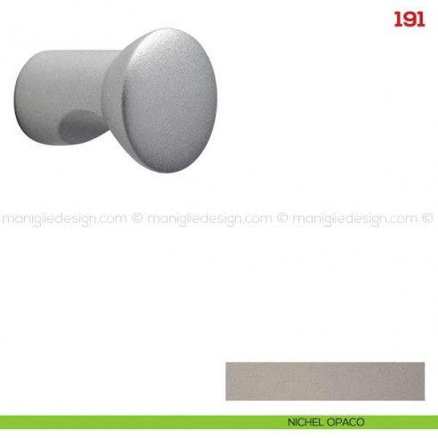 Pomolo per mobile 191 Mital nichel opaco