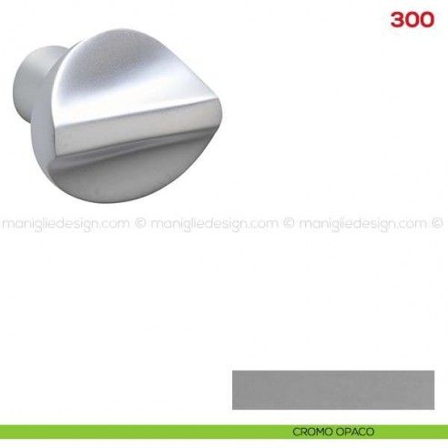 Pomello per mobile 300 Mital cromo opaco
