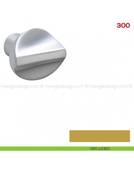 Pomello per mobile 300 Mital oro lucido