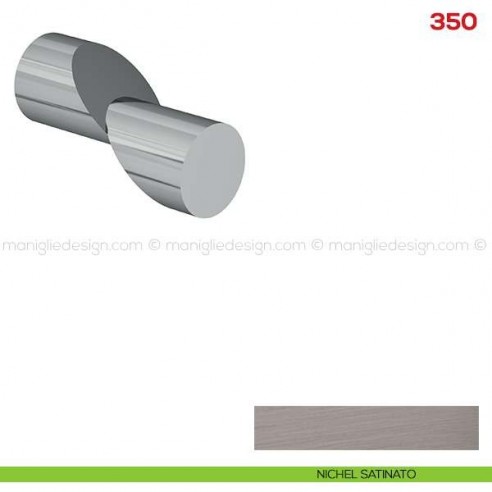 Pomolo per mobile 350 Mital nichel satinato