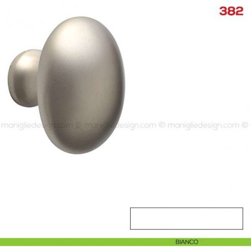 Pomolo per mobile 382 Mital bianco