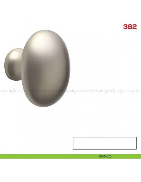 Pomolo per mobile 382 Mital bianco